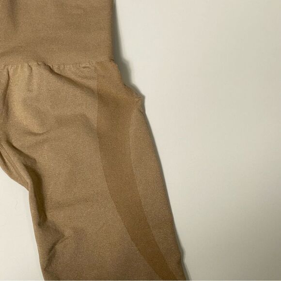 NVGTH Beige Performance Seamless Leggings Women's Size Small - Picture 10 of 14